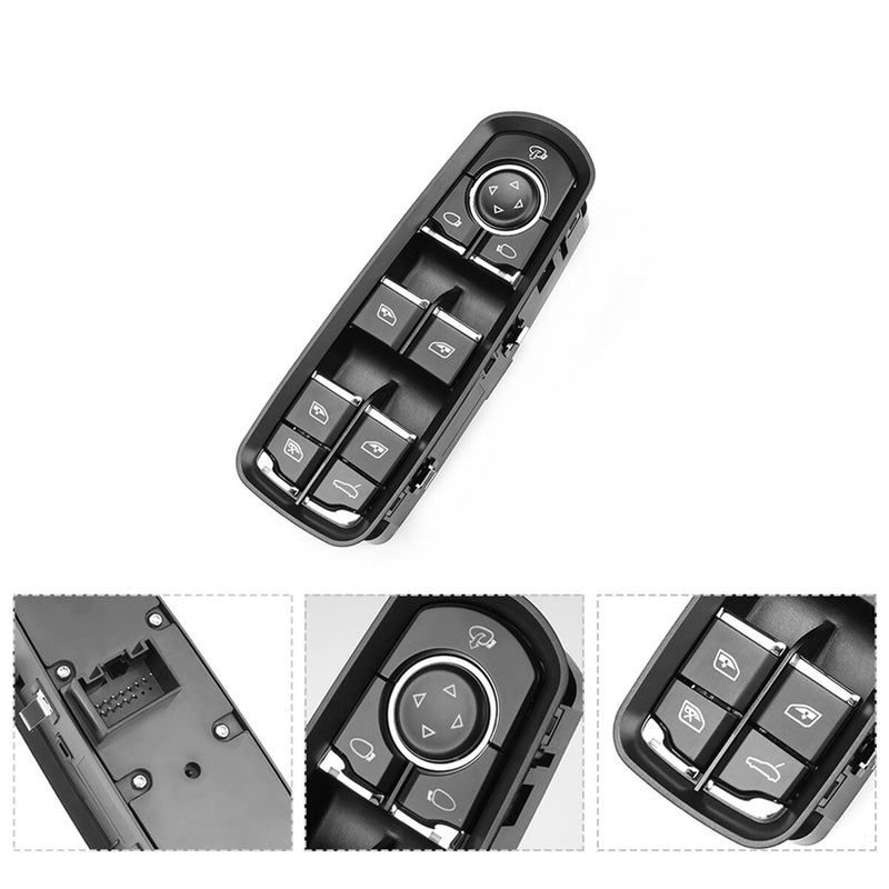 WXZOS Master Power Window Switch Assembly for Porsche Macan (95B) 2014-2022