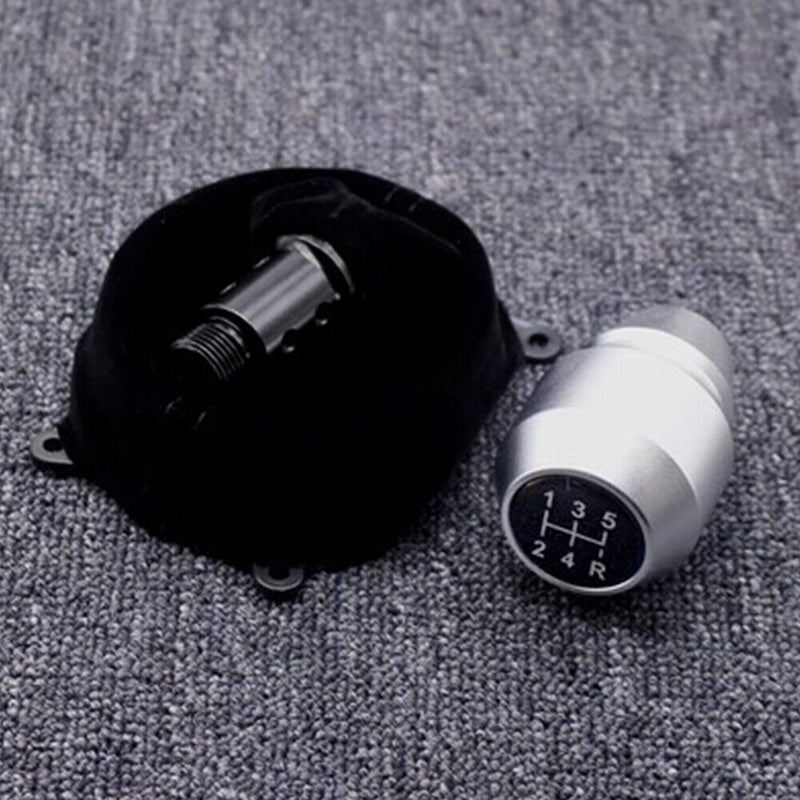 MT 5Speed Aluminum Alloy Gear Shift Knob w/Gaitor Boot for Honda Civic 2006-2011