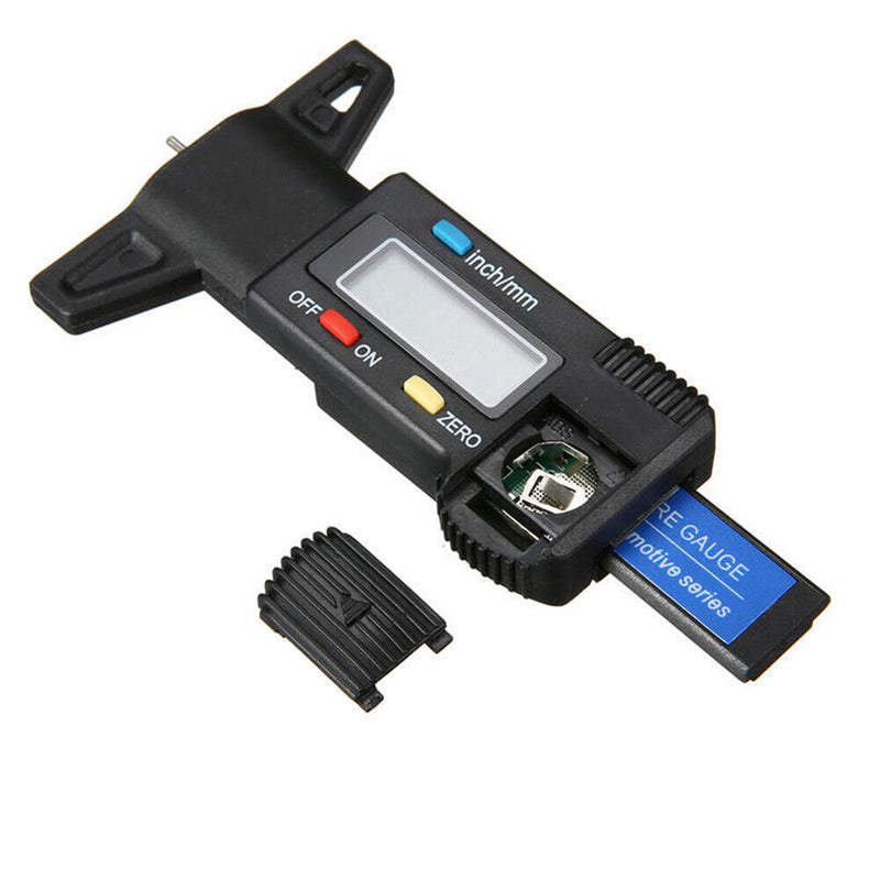 New Digital LCD Display Car Truck Tire Pattern Depth Caliper Gauge