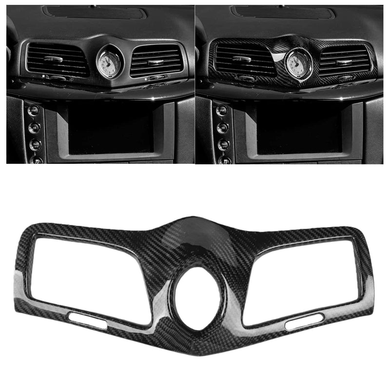WXZOS Car  Carbon Fiber A/C Air Vent Bezel Trim for Maserati GranTurismo(M145) 2009-19