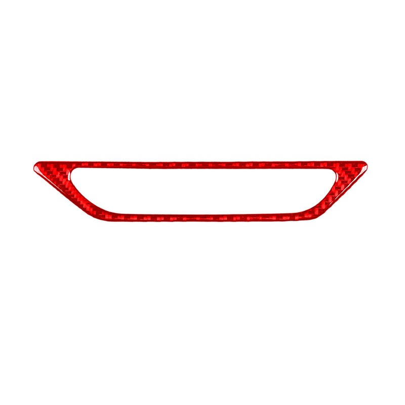 WXZOS Genuine Carbon Fiber Rear Trunk Lid Handle Trim for Chevrolet Corvette C8 2020+