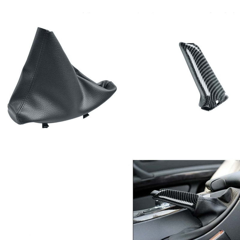 Handbrake Lever Cover w/Gaiter Boot for BMW E90 E91 E92 E93 3Series M3 2004-2012