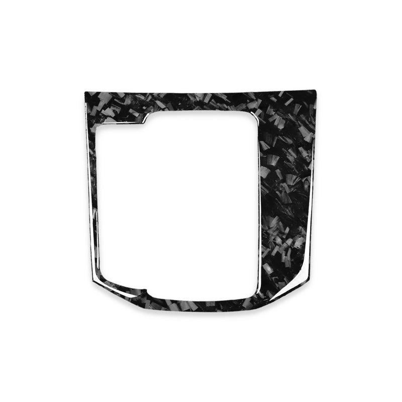 WXZOS Genuine Carbon Fiber Gear Shift Knob Lever Panel Trim for Mazda CX-5 2016-2019