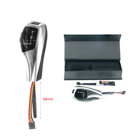 Silver LED Gear Shift Knob for E81 E82 E84 E87 E88 E89 E90 E91 E92 E93