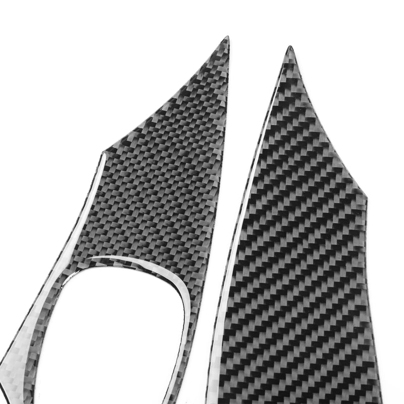 WXZOS Genuine Carbon Fiber Door Armrest Switch Panel Trim for Toyota Celica 2000-2005