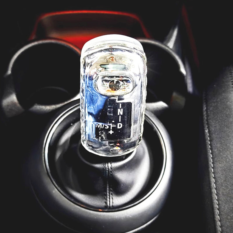WXZOS Gear Shift Knob Lever Crystal Cover for Mini Cooper Countryman F60 2020-2023