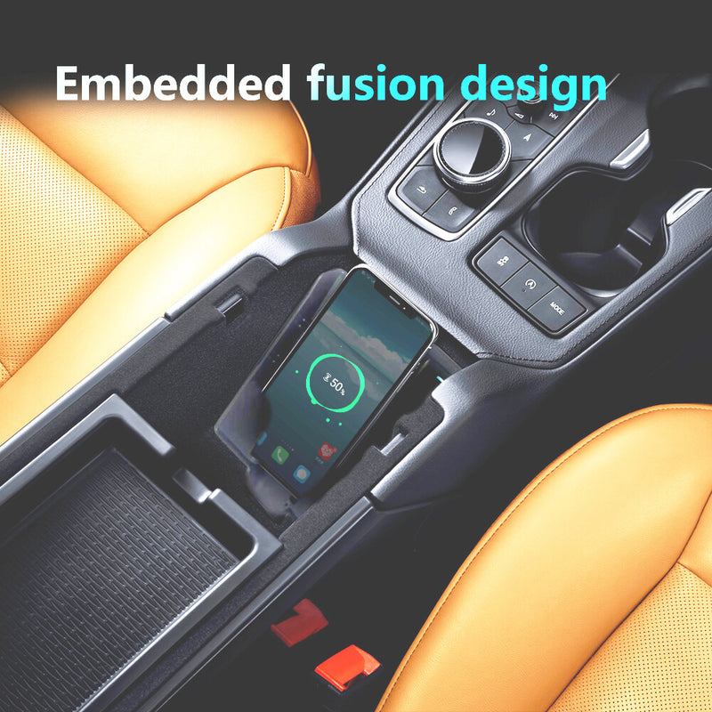 WXZOS Center Console Phone Wireless Fast Charging Pad for Cadillac XT4 2018-2021
