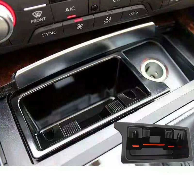 WXZOS Center Console Ashtray Storage Bin Tray Box for Audi A6 C7 S6 RS6 2012-2018