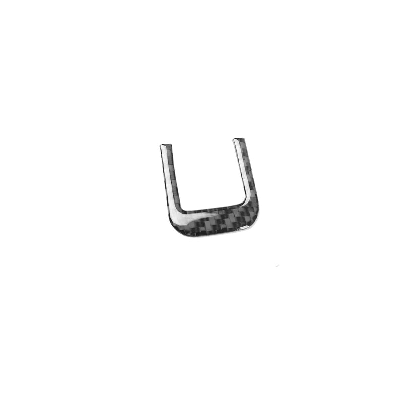 WXZOS Genuine Carbon Fiber Sunvisor Clip Panel Trim for Chevrolet Corvette C8 2020-24