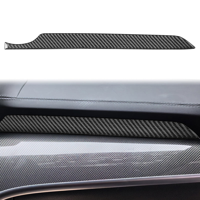 WXZOS Genuine Carbon Fiber ‌Passenger Side Dash Trim for Benz W206 C-class 2022-2024