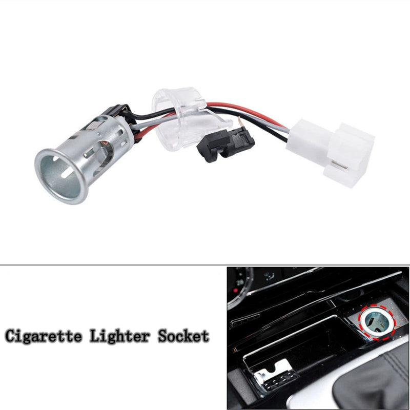 Cigarette Lighter Socket Mount Cable for Mercedes-Benz C197 SLS-Class 2010-2014