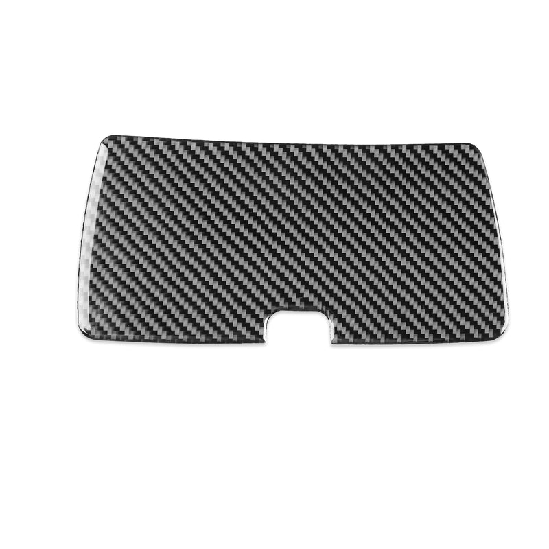 WXZOS Genuine Carbon Fiber Center Dash Storage Tray Trim for Toyota Celica 2000-2005