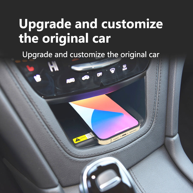 WXZOS Center Console Phone Wireless Fast Charging Pad for Cadillac XT5 2016-2021