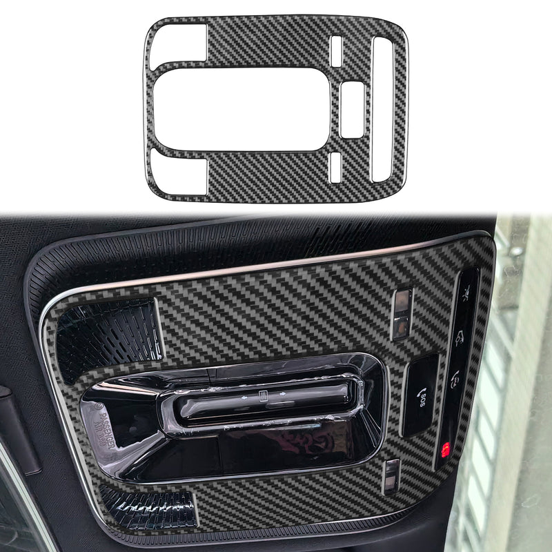 WXZOS Genuine Carbon Fiber Overhead Reading Lamp Trim for Benz W206 C-class 2022-2024