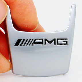 Alloy Remote Smart Key Shell Case For Benz S E Class 2016-2018 Silver