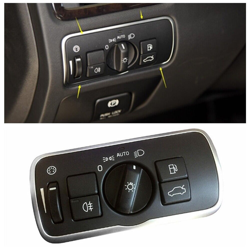 Black Headlight Fog Lamp Trunk Gas Tank Switch 31443855 for Volvo S60 V60 XC60
