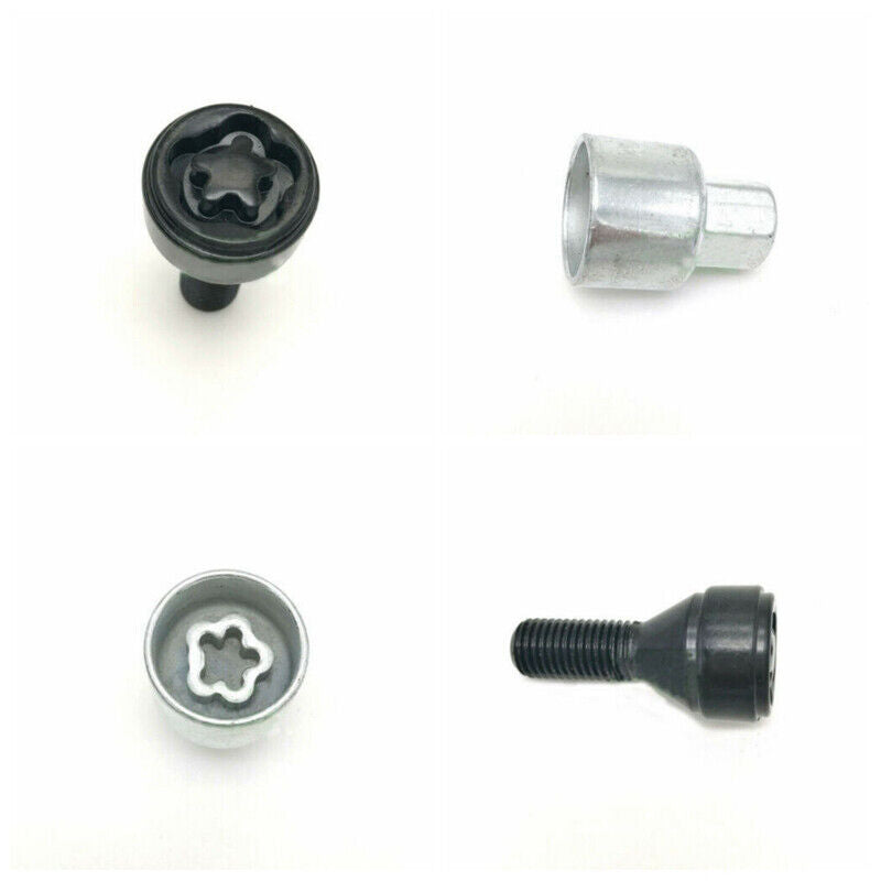 M12x1.5 Aluminum Wheel Bolts Lock Screw 36136792849 For BMW 1/3/5/6 Series