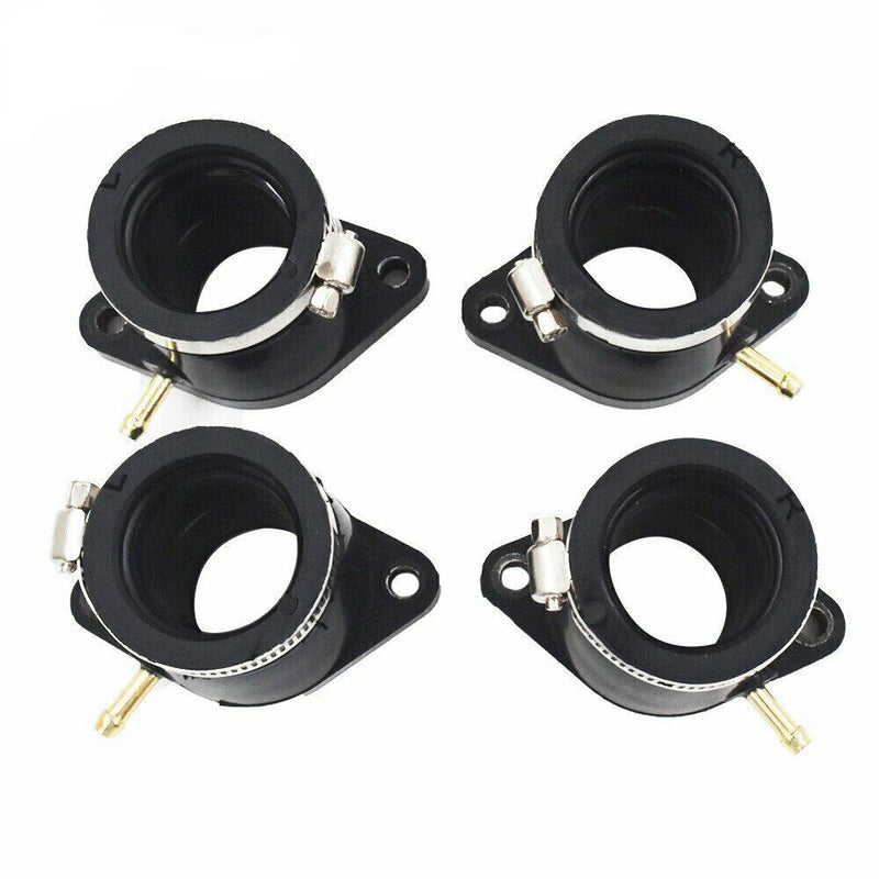 4Pcs Carburetor Intake Manifold Boot Joint Carb Holder For Yamaha XJ650 XJ750