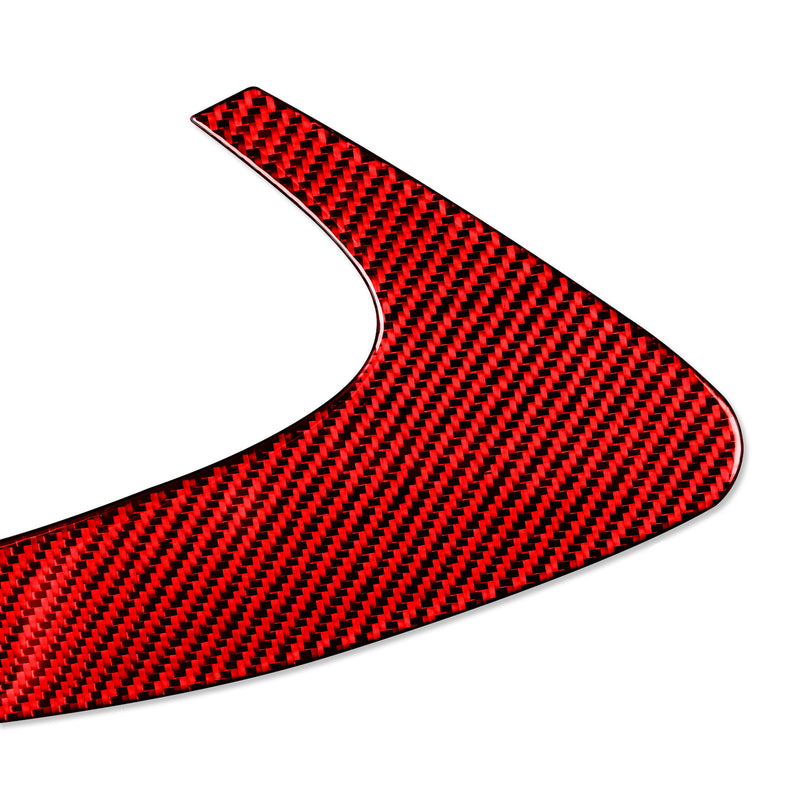 WXZOS Genuine Carbon Fiber Headlight Eyebrow Trim for Porsche 718 Boxster 2017-2025