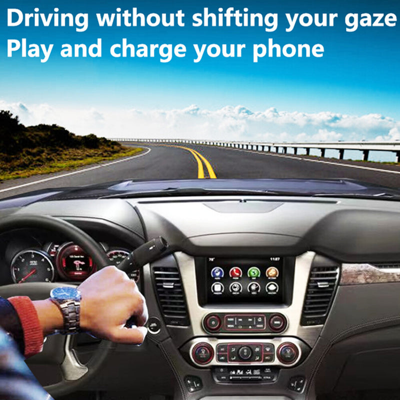 WXZOS Front Center Console Wireless Fast Charging Pad for Mazda CX-8 2019-2023