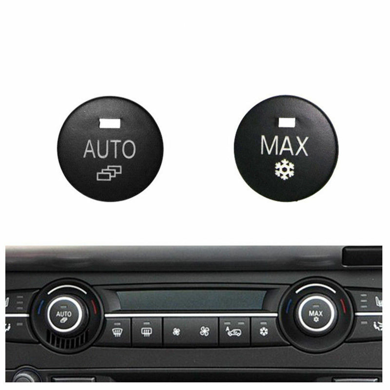 2 Pcs Auto&MAX Control Knob Repair Kit Cover 64119310445 for BMW X5 E70 X6 E71