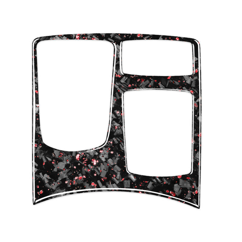 WXZOS Genuine Carbon Fiber Center Console Panel Trim for Benz W166 GL-Class 2013-2016