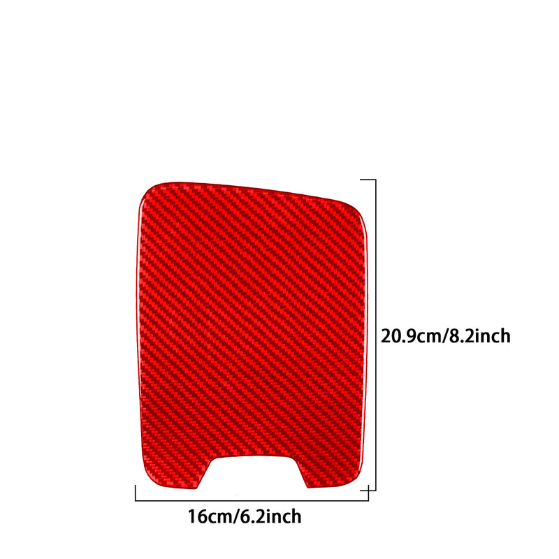 WXZOS Genuine Carbon Fiber Center Console Storage Box Trim for Benz W254 GLC 2023-2024