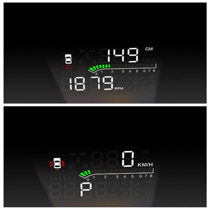 HUD Head Up EU-OBD Speed KM/h MPH RPM Display System for Audi 2019-2021 A6 C8