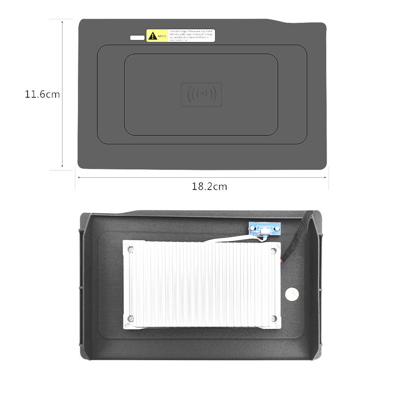 WXZOS Center Console Wireless Fast Charging Pad for Nissan Altima 2020-2021