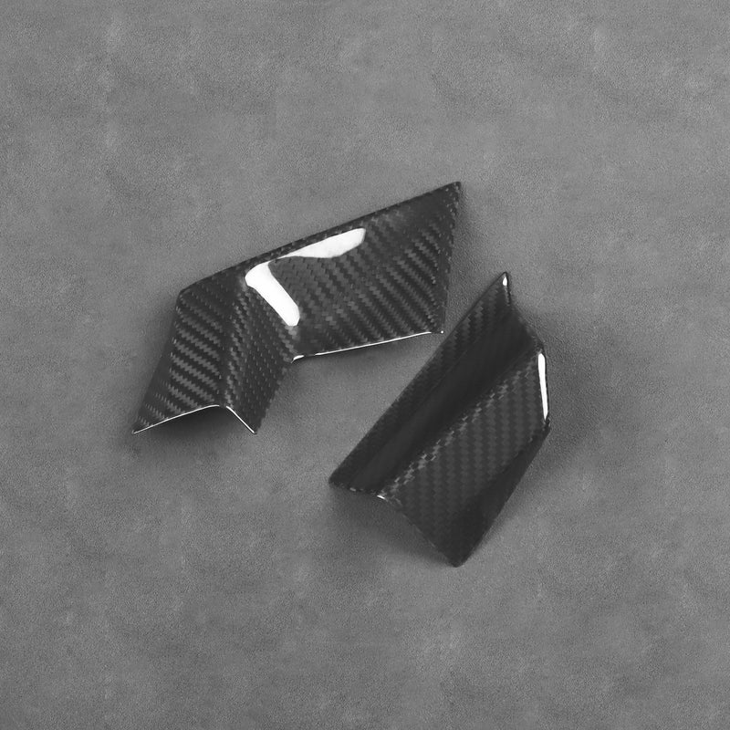 WXZOS Genuine Carbon Fiber Dashboard LCD Screen Trim for BMW 3Series G20 G21 2023-2025