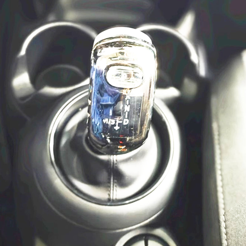 WXZOS Gear Shift Knob Lever Rock Crystal Cover for Mini Cooper Clubman F54 2019-2023