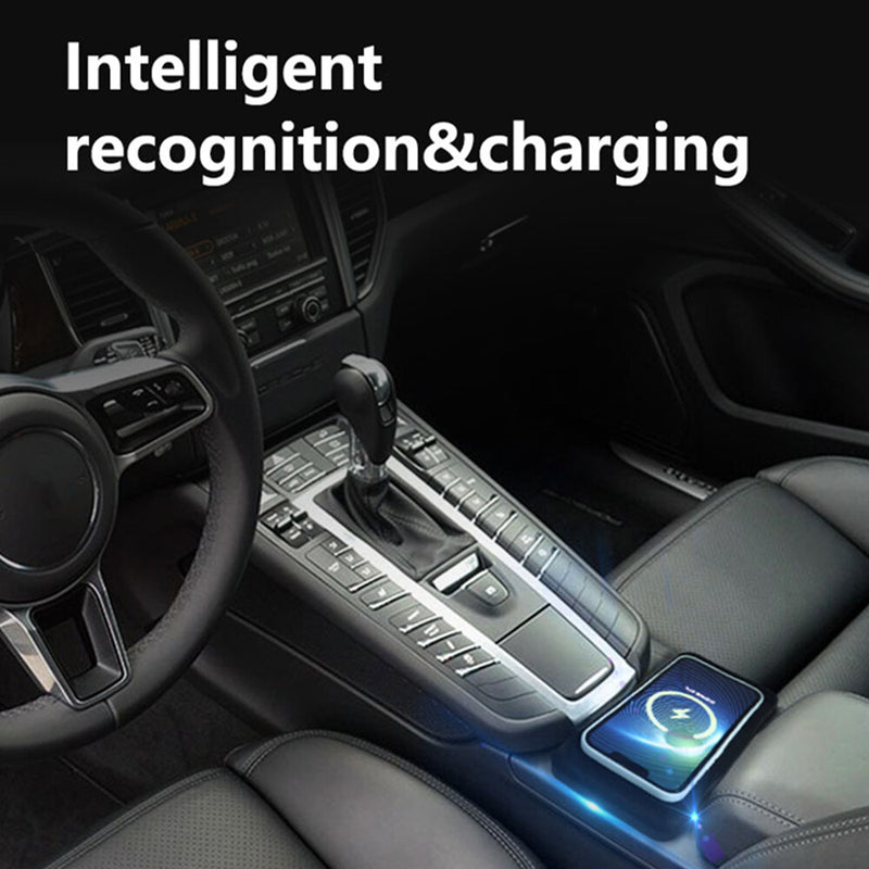 WXZOS Center Console Phone Wireless Fast Charging Pad for Porsche Macan 2014-2022