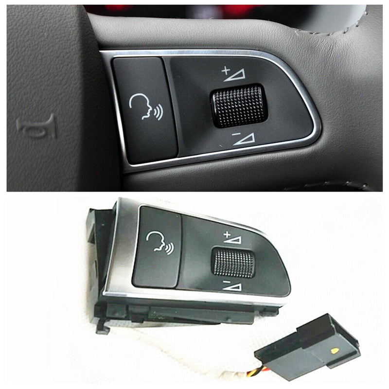 4E0951527AE Steering Wheel Voice Volume Control Right Switch for Audi 2010-12 A3