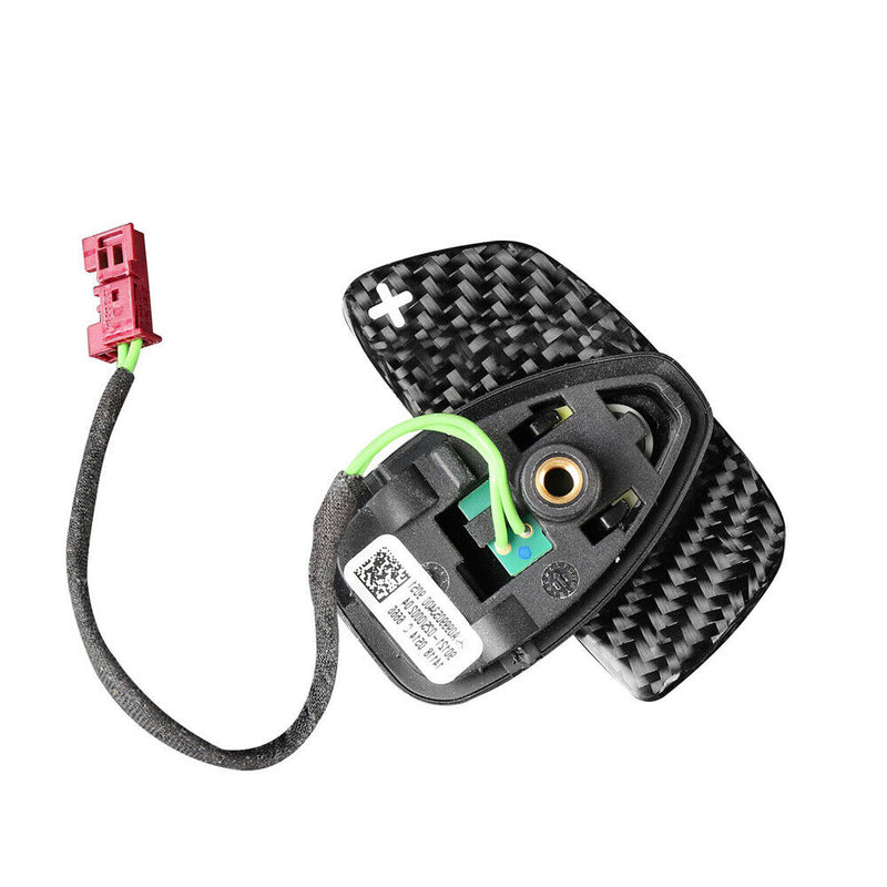 Carbon Fiber Steering Wheel Shift Paddle Shifter for Benz C-Class W205 2018-2021