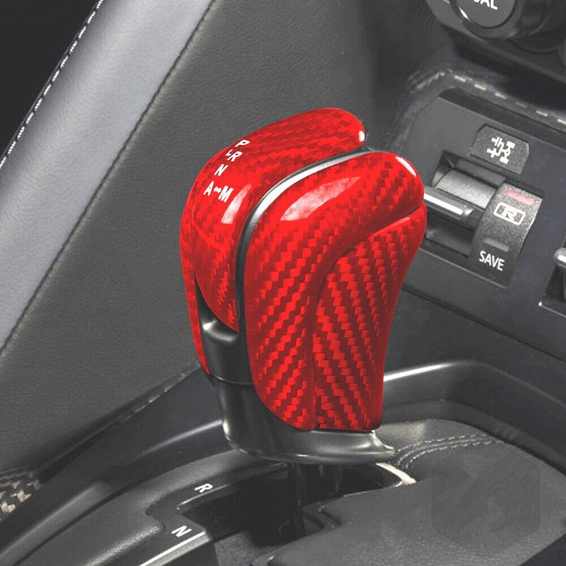 Genuine Carbon Fiber Gear Shift Knob Handle Cover Fit for Nissan GT-R 2017-2022