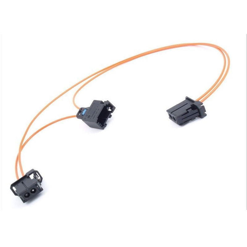 50cm 12V 2Male to Female M.O.S.T. Fiber Optic Cable For Audi BMW Mercedes Benz