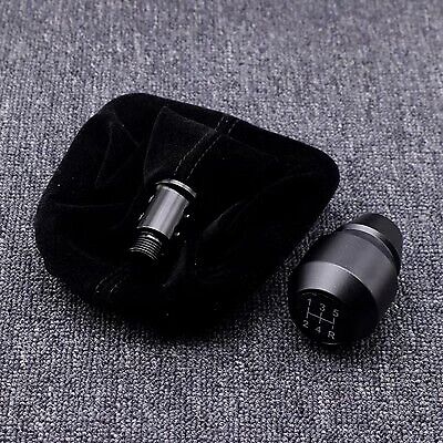 MT 5Speed Aluminum Alloy Gear Shift Knob w/Gaitor Boot for Peugeot 308 2004-2012
