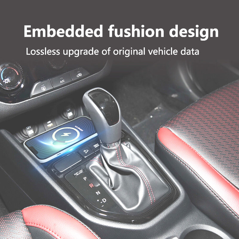 WXZOS Center Console Phone Wireless Fast Charging Pad for Hyundai ix25 2015-2019