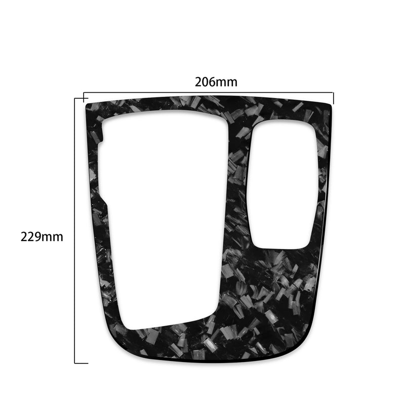 WXZOS Genuine Carbon Fiber Gear Shift Lever Panel Trim for BMW G11 G12 7er 2016-2022