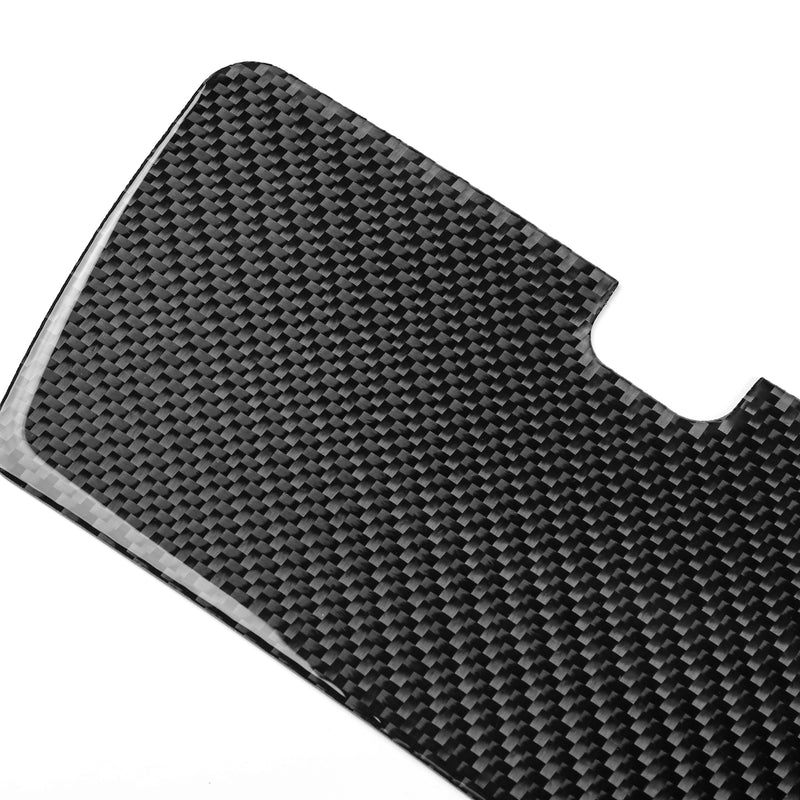 WXZOS Genuine Carbon Fiber Center Dash Storage Tray Trim for Toyota Celica 2000-2005