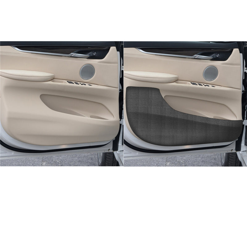 WXZOS 1SET PVC Interior Door Panel Cover Anti-collision Film for BMW X6 F16 2014-2018