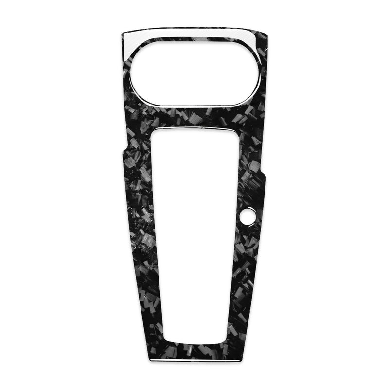 WXZOS Genuine Carbon Fiber Gear Shift Lever Panel Trim for Audi A3 S3 RS3 2014-2018