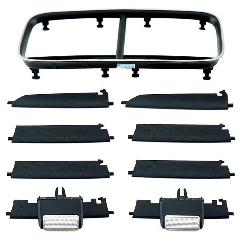 WXZOS Center Console Rear Air Vent Frame Panel Repair for Benz W167 GLE-Clas 2020-2025