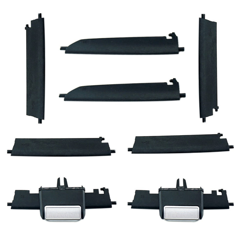 WXZOS Center Console Rear Air Vent Frame Panel Repair for Benz W167 GLE-Clas 2020-2025
