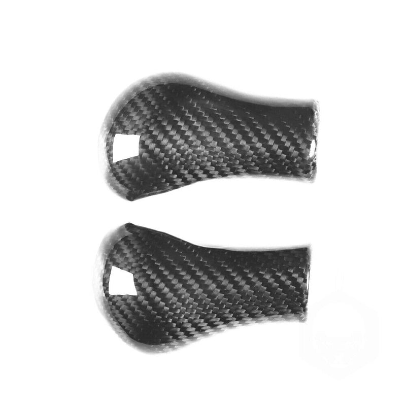 Genuine Carbon Fiber Gear Shift Knob Cover Fit for INFINITI G35 2007-2008