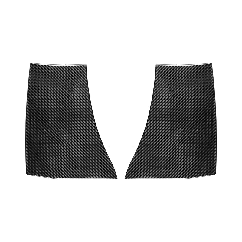 WXZOS Genuine Carbon Fiber Engine Bay Side Vents Trim for Chevrolet Corvette C8 2020+