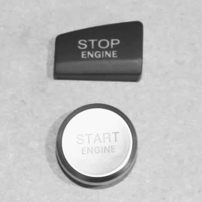Engine Ignition Start-Stop Switch Button Cap Repair Kit for Audi A6 C6 2009-2011