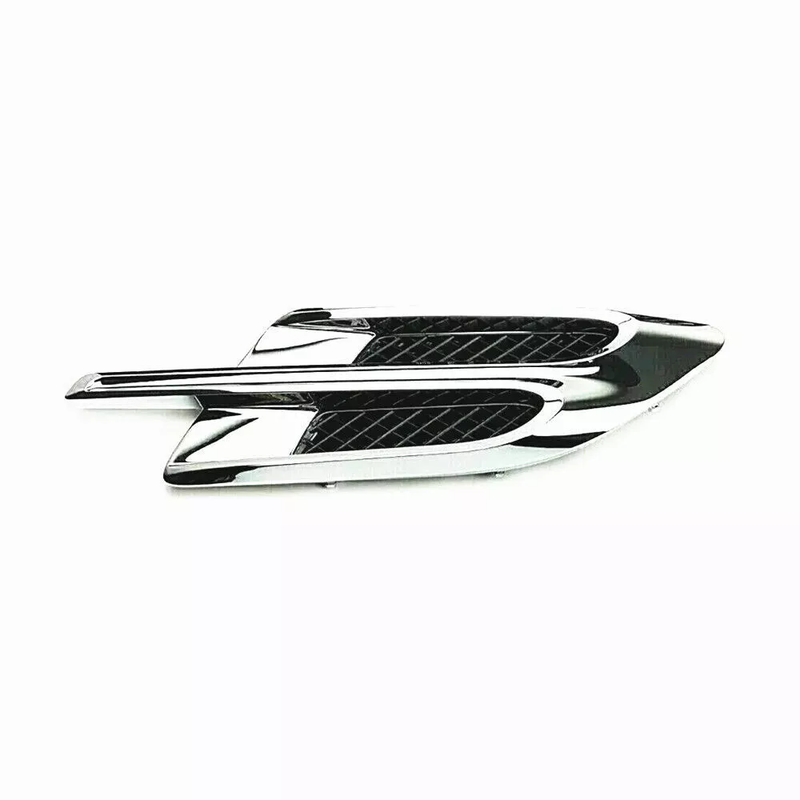 WXZOS Chrome/Black/Carbon Fiber Pattern Side Fender for Bentley Bentayga 2016-2020