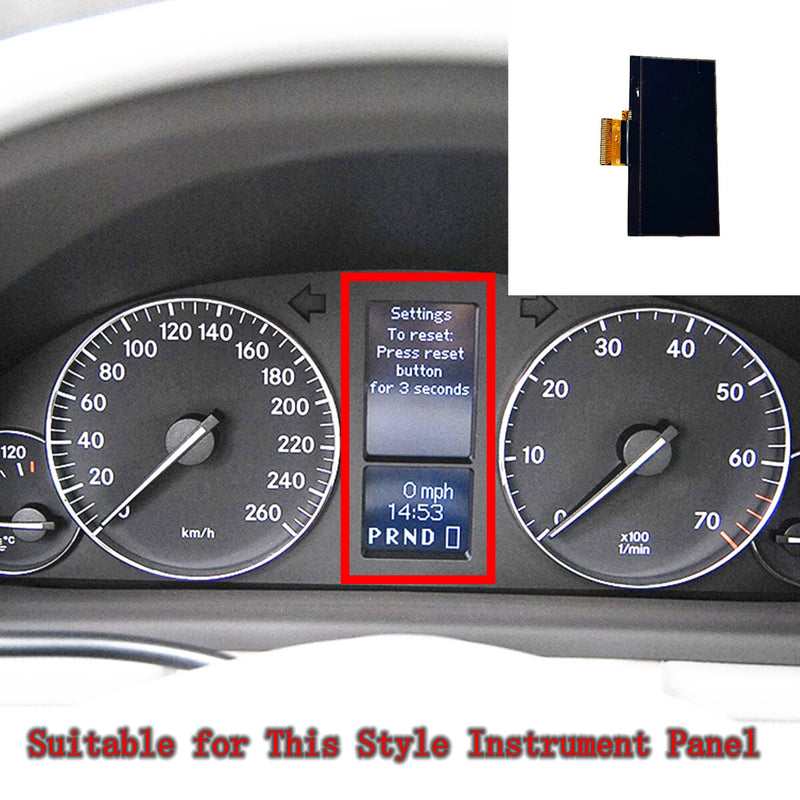 WXZOS Instrument Cluster LCD Display Screen for Mercedes-Benz W203 C-class 2005-2007