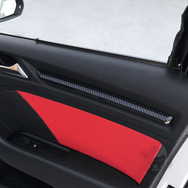 WXZOS Genuine Carbon Fiber Dashboard Panel & Door Trim for Audi A3 8V S3 2014-2020